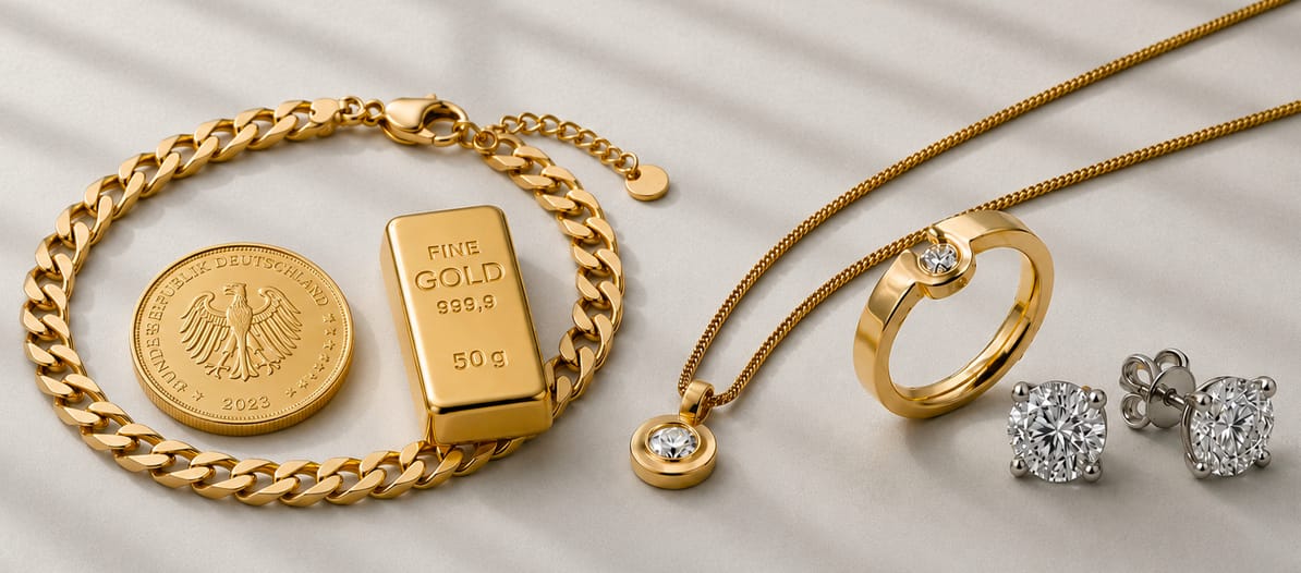 Schmuck und Uhren
